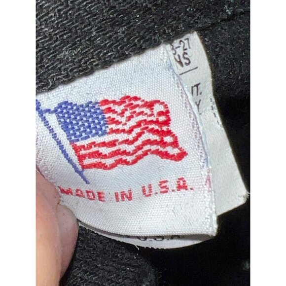 New Vintage Rocky Mountain Black High-Waisted Cotton Jeans W/ Embroidered Detail - Picture 6 of 11